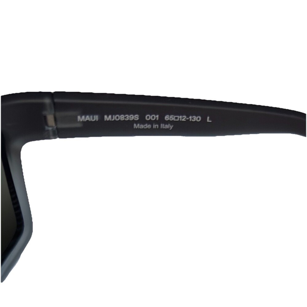 Maui Jim Alenuihaha MJ0839S 001 Polarized Sunglasses Grey /Black Gray Stripe L - Picture 5 of 7